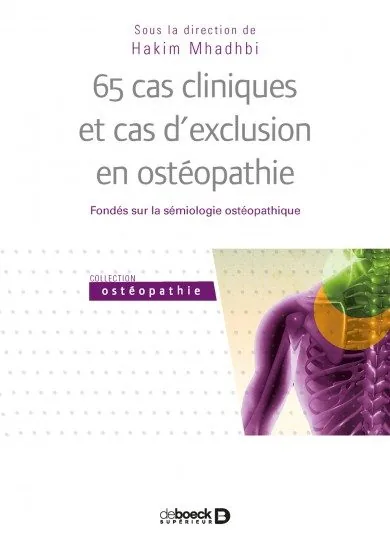 Publication : 65 cas cliniques et d’exclusion en ostéopathie