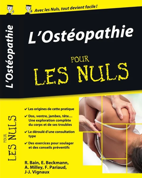 Couverture du livre L’Ostéopathie pour les Nuls